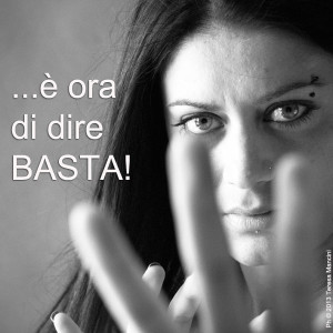 Basta al femminicidio! Ph Teresa Mancini